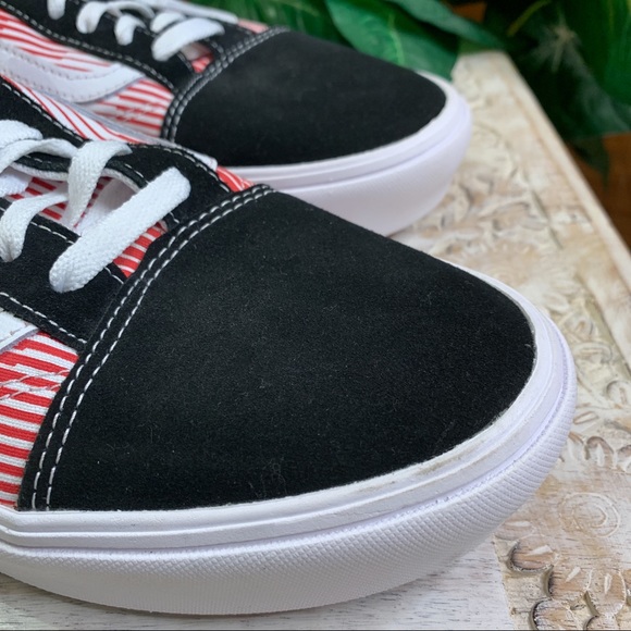 VANS Men’s Comfy Cush Old Skool Sneaker Fade Black - Picture 5 of 15